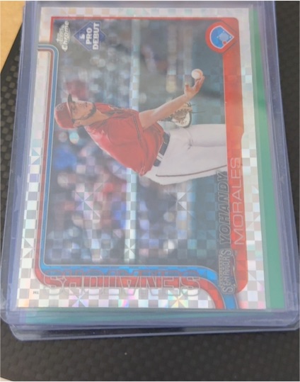 2025 Topps Chrome #P20 Sandy Morales — front