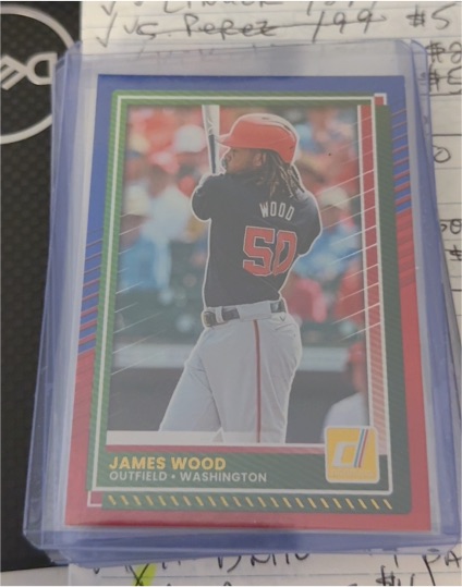 2025 Panini Donruss #41 James Wood — front