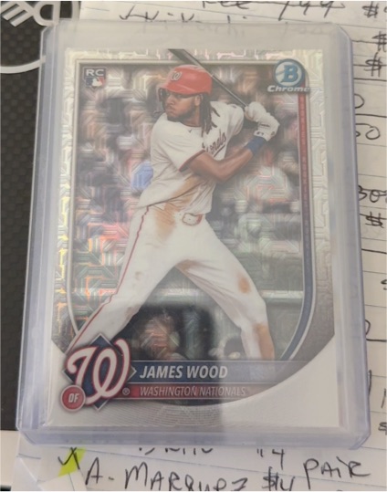 2025 Bowman Chrome #29 James Wood — front