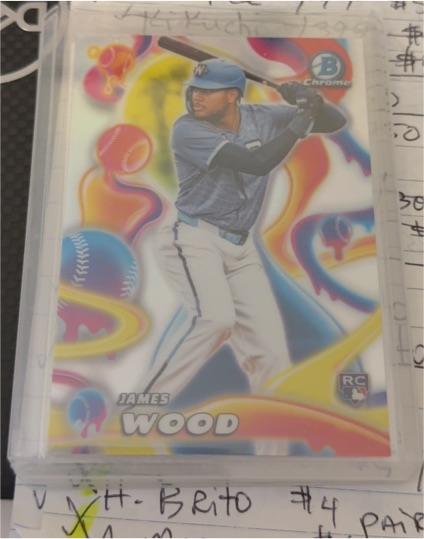 2025 Bowman Chrome #MM-4 James Wood — front