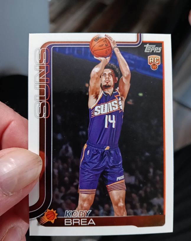 2025-26 Topps #242 Koby Brea — front