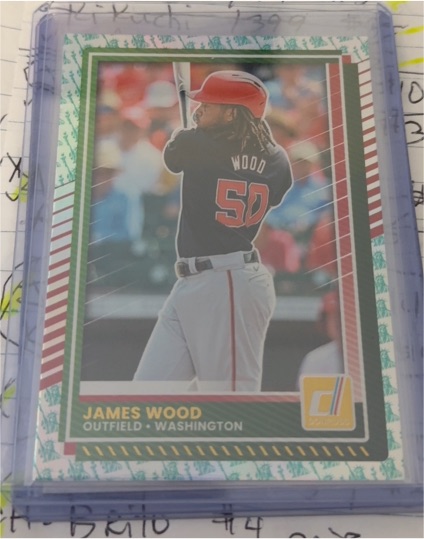 2025 Donruss #41 James Wood — front