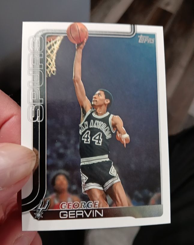 2025-26 Topps #265 George Gervin — front