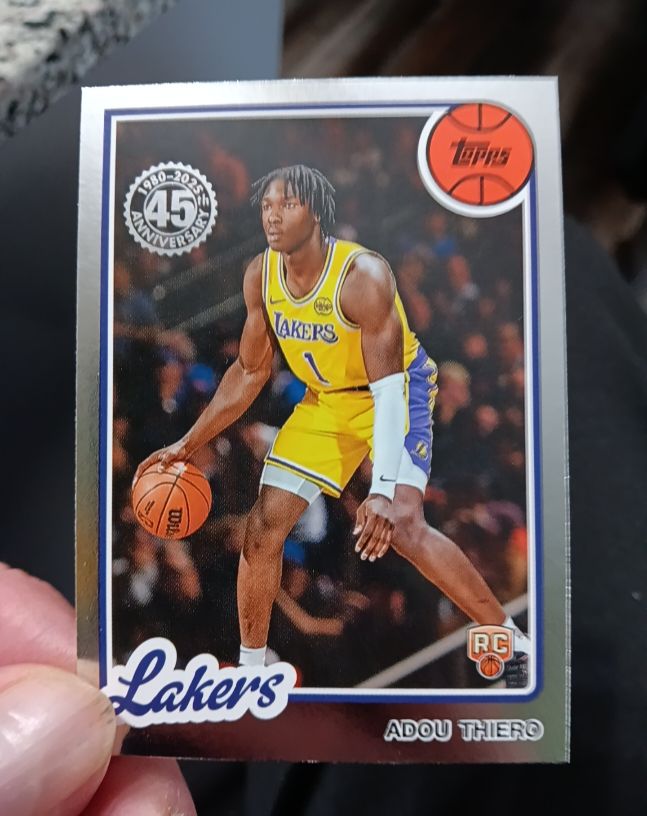 2025-26 Topps Basketball #80BK-79 Adou Thiero — front