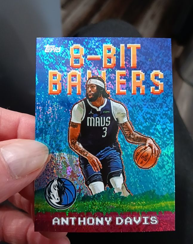 2025-26 Topps Basketball 8-Bit Ballers #8B-5 Anthony Davis — front