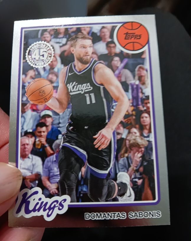 2025-26 Topps 45th Anniversary #80BK-36 Domantas Sabonis — front
