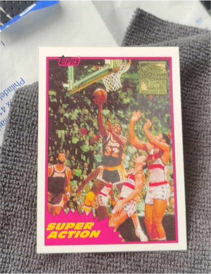 1981 Topps #109 Magic Johnson — front