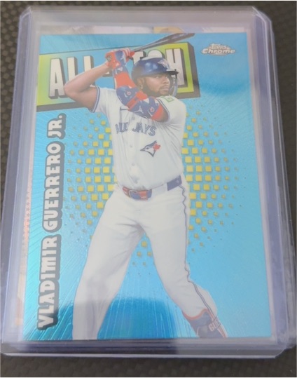 2025 Topps Chrome All-Etch #CAE-19 Vladimir Guerrero Jr. — front