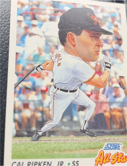 1990 Score All-Star Team #398 Cal Ripken Jr. — front