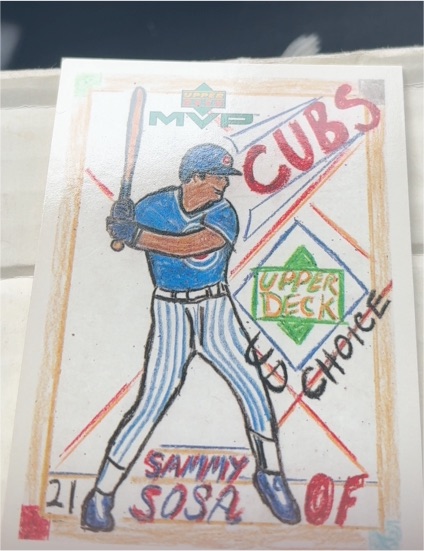 2000 Upper Deck MVP #DT28 Sammy Sosa — front