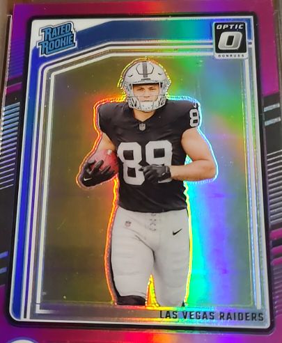 2024 Donruss Optic #215 Brock Bowers — front