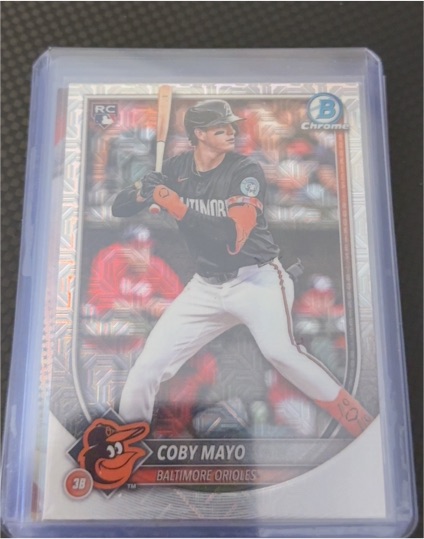 2025 Bowman Chrome #37 Coby Mayo — front