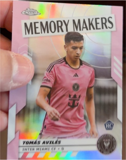2024 Topps Chrome MLS #MM-10 Tomás Avilés Memory Makers — front