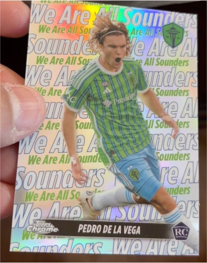 2024 Topps Chrome MLS #TT-10 Pedro De La Vega — front