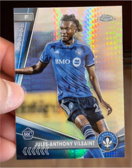 2024 Topps Chrome MLS #112 Jules-Anthony Vilsaint — front