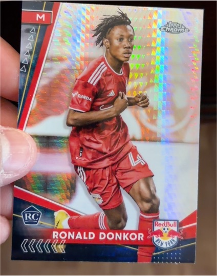2024 Topps Chrome MLS #142 Ronald Donkor — front