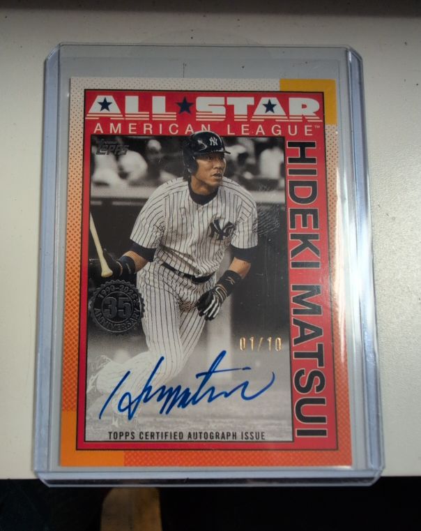 2025 Topps Series 2 1990 Topps All-Star #90AS-HM Hideki Matsui — front