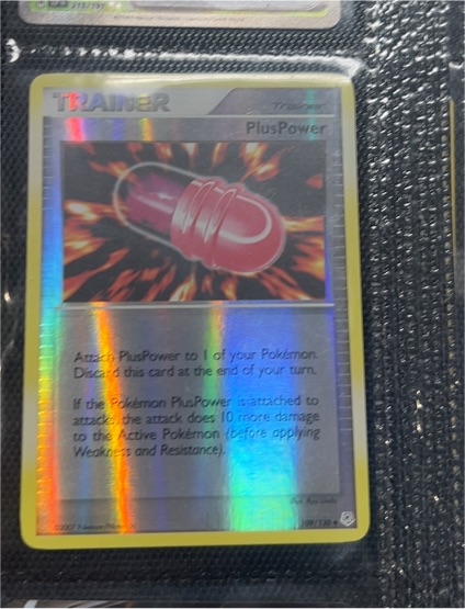 2007 Pokémon Diamond & Pearl #109 PlusPower — front