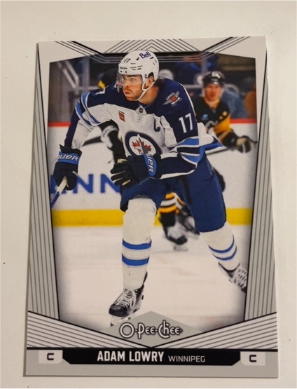 2024-25 O-Pee-Chee #233 Adam Lowry — front