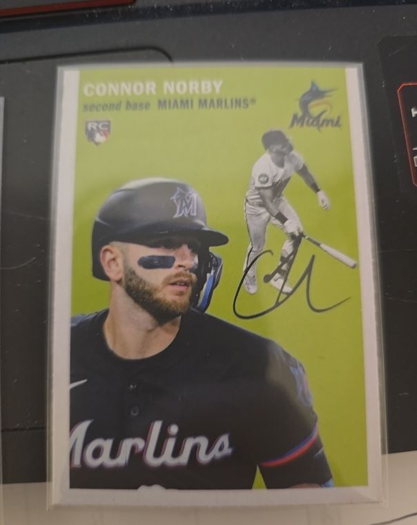 2025 Topps Heritage #H25-3 Connor Norby 25th Anniversary — front