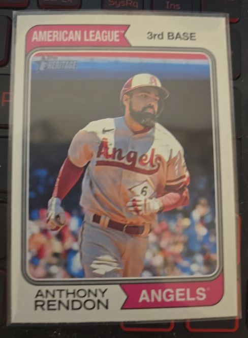 2023 Topps Heritage #532 Anthony Rendon — front