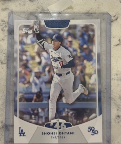 2024 Topps 50/50 #46 Shohei Ohtani — front