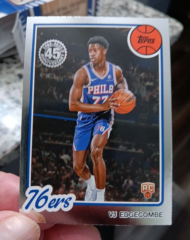 2025-26 Topps 45th Anniversary #80BK-96 VJ Edgecombe — front