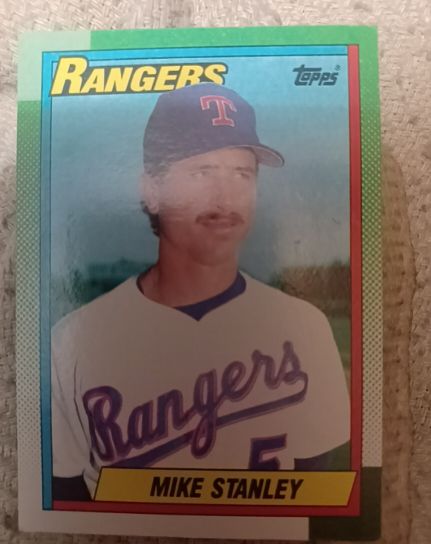 1990 Topps #92 Mike Stanley — front