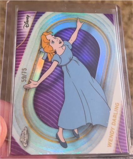 2025 Topps Chrome Disney #158 Wendy Darling — front