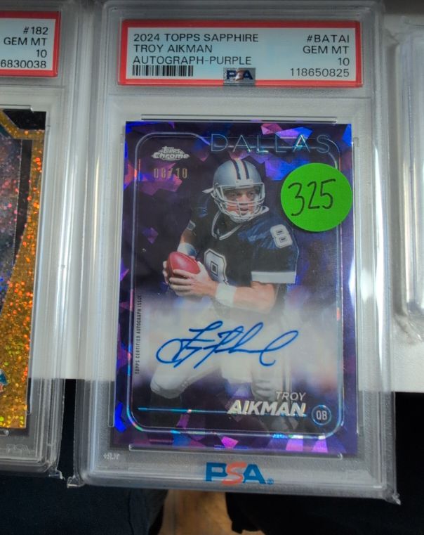2024 Topps Sapphire #BA-TAI Troy Aikman — front