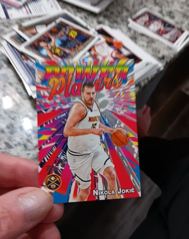 2025-26 Topps Basketball #PP-12 Nikola Jokic Power Players — front