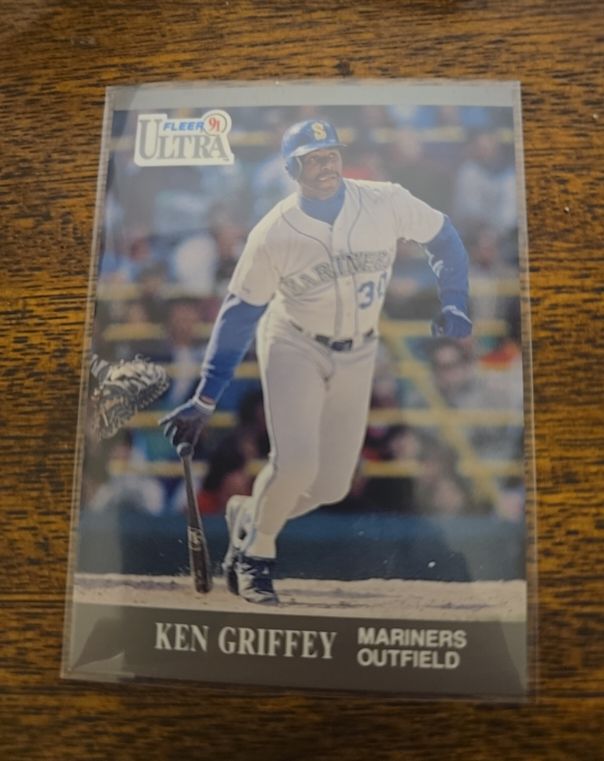 1991 Fleer Ultra #335 Ken Griffey Seattle Mariners — front