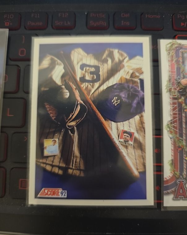 1992 Score #879 Babe Ruth — front