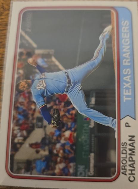 2023 Topps Heritage #505 Aroldis Chapman — front