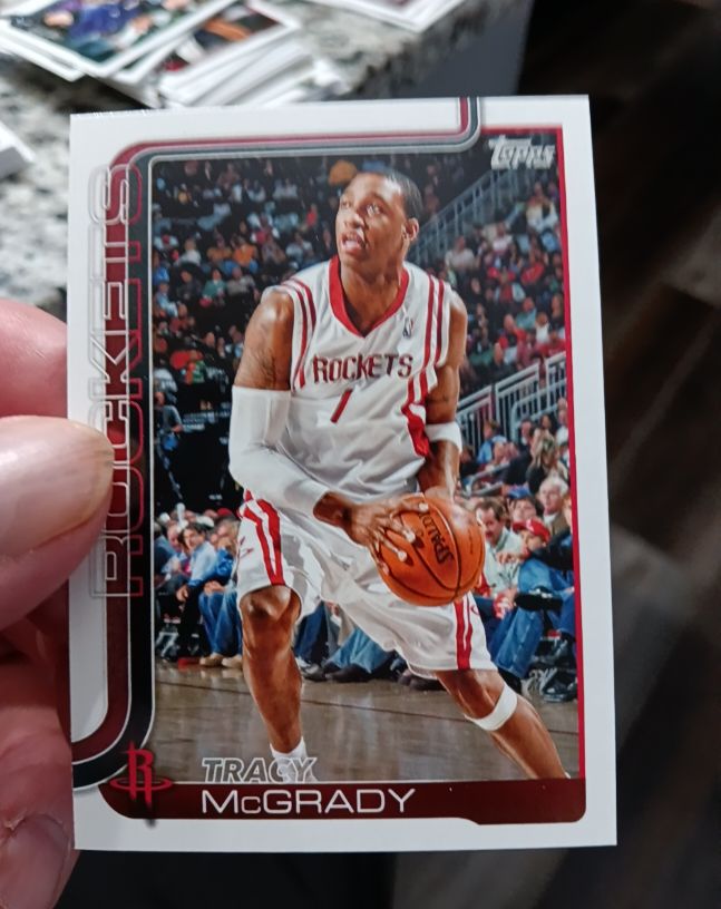 2025-26 Topps #263 Tracy McGrady Houston Rockets — front