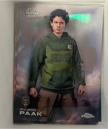 2025 Topps Chrome Star Wars #192 Wilmon Paak — front
