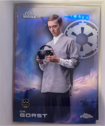 2025 Topps Chrome Star Wars #34 Dr. Gorst — front