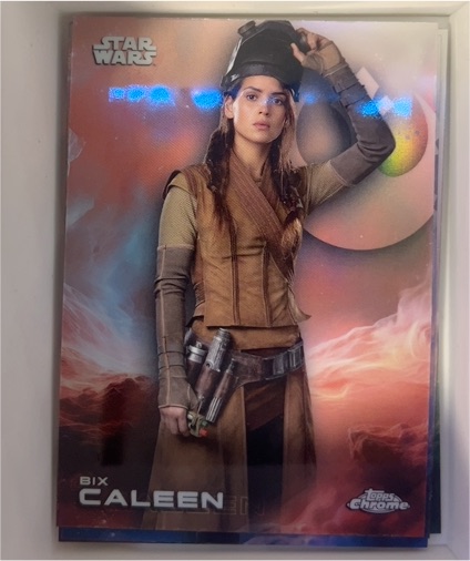 2025 Topps Chrome Star Wars #9 Bix Caleen — front