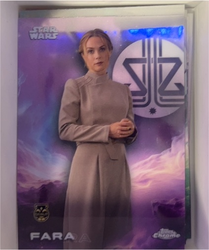2025 Topps Chrome Star Wars #40 Fara — front