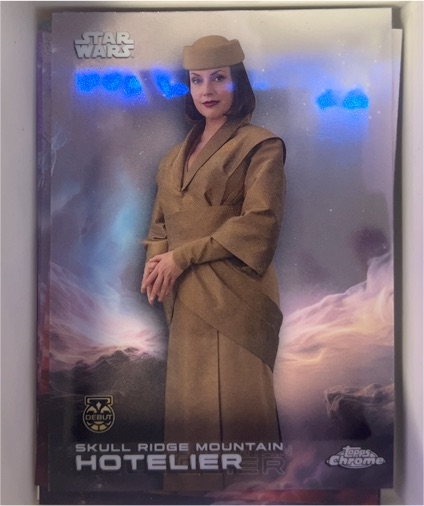 2025 Topps Chrome Star Wars #98 Skull Ridge Mountain Hotelier — front