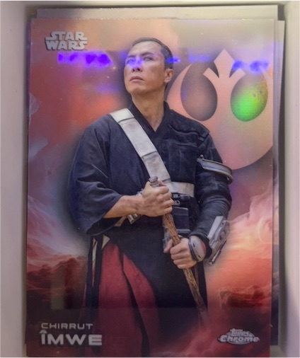 2025 Topps Chrome Star Wars #24 Chirrut Îmwe — front