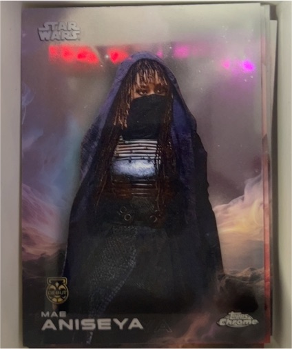 2025 Topps Chrome Star Wars #86 Mae Aniseya — front