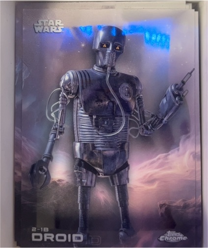2025 Topps Chrome Star Wars #101 2-1B Droid — front