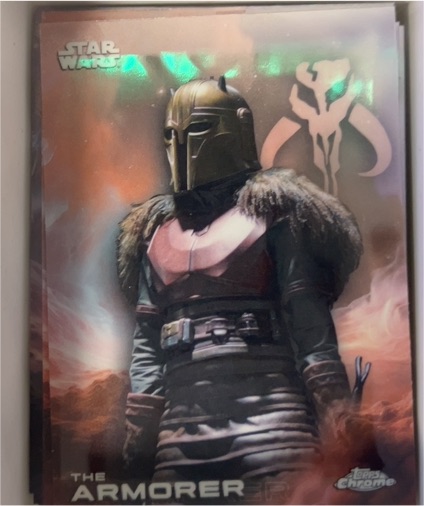 2025 Topps Chrome Star Wars #178 The Armorer — front