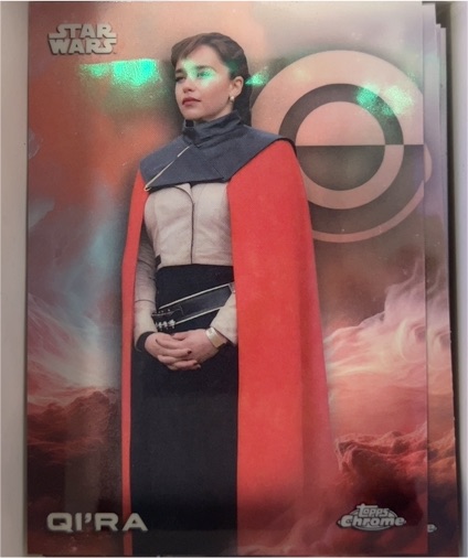 2025 Topps Chrome Star Wars #150 Qi'Ra — front
