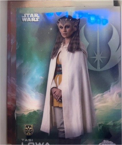 2025 Topps Chrome Star Wars #175 Tasi Lowa — front