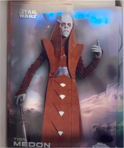 2025 Topps Chrome Star Wars #183 Tion Medon — front