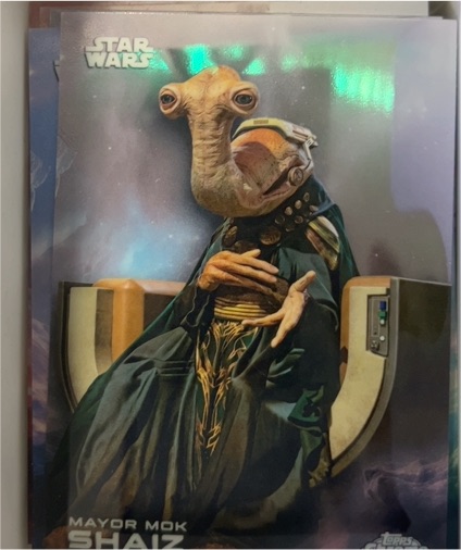 2025 Topps Chrome Star Wars #134 Mayor Mok Shaiz — front