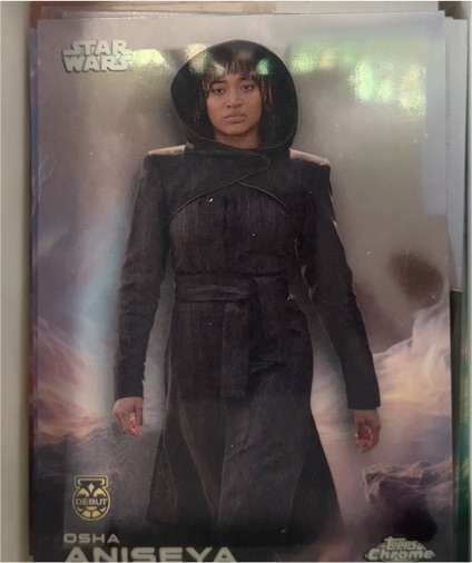 2025 Topps Chrome Star Wars #140 Osha Aniseya — front