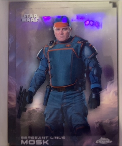 2025 Topps Chrome Star Wars #164 Sergeant Linus Mosk — front